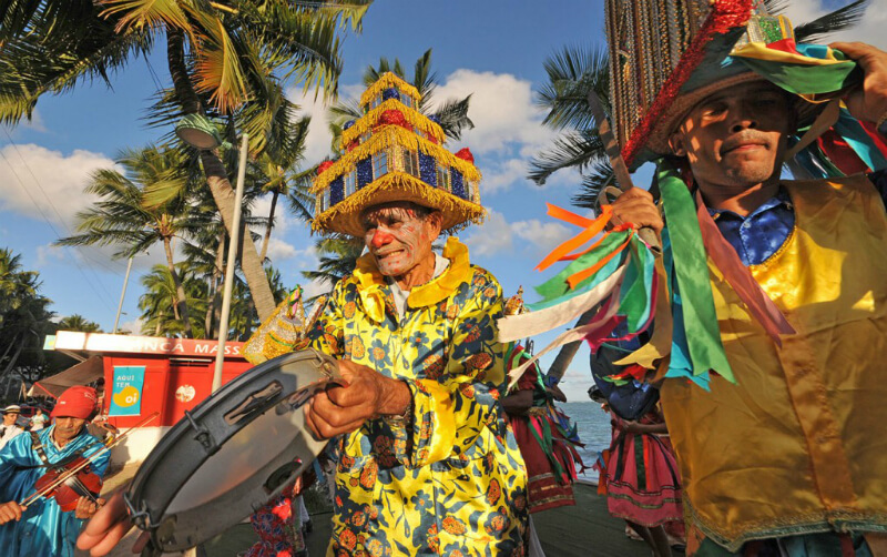 Apresentação do Fandango próximo a Lagoa do Mundaú em Maceió