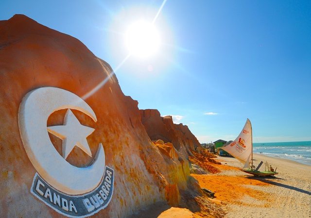 Canoa Quebrada nos arredores de Fortaleza