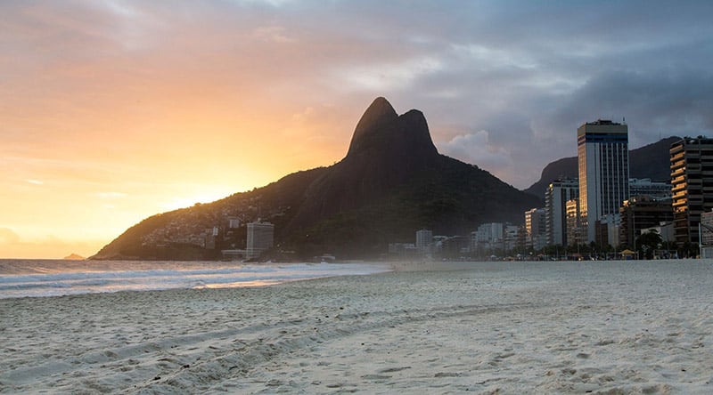 Praia no Rio de Janeiro